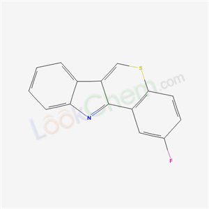 2-FLUORO-(1)BENZOTHIOPYRANO(4,3-b)INDOLE