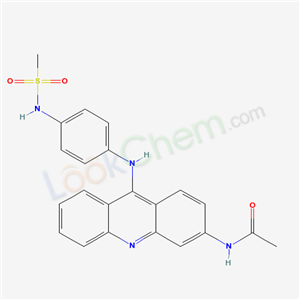 N-(p-(9-(3-ACETAMIDOACRIDINYL)AMINO) PHENYL)METHANESULFONAMIDE