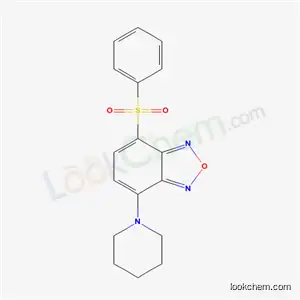 4-(Phenylsulfonyl)-7-(1-piperidinyl)benzofurazane