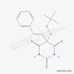5-tert-Butylperoxy-5-(α-methylbenzyl)barbituric acid