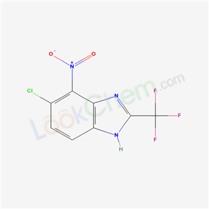 5-chloro-4-nitro-2-(trifluoromethyl)-1H-benzoimidazole
