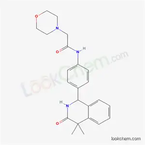 4′-(4,4-ジメチル-3-オキソ-1,2,3,4-テトラヒドロイソキノリン-1-イル)-2-モルホリノアセトアニリド