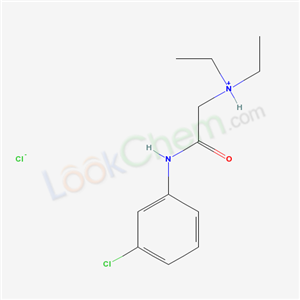 3′-CHLORO-2-(DIETHYLAMINO)ACETANILIDE HYDROCHLORIDE cas  55489-49-1