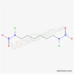 Molecular Structure of 56409-09-7 (N,N'-Dichloro-N,N'-dinitro-1,6-hexanediamine)