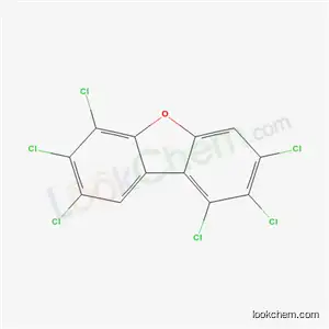 Molecular Structure of 57117-44-9 (1,2,3,6,7,8-Hexachlorodibenzofuran)
