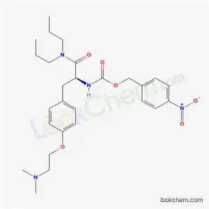 [(S)-1-[[4-[2-(디메틸아미노)에톡시]페닐]메틸]-2-(디프로필아미노)-2-옥소에틸]카르밤산 p-니트로벤질 에스테르