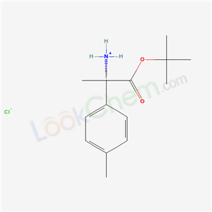 [(2S)-2-(4-methylphenyl)-1-[(2-methylpropan-2-yl)oxy]-1-oxopropan-2-yl]azanium chloride