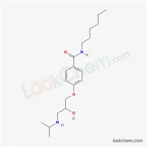 N-헥실-4-[2-히드록시-3-[(1-메틸에틸)아미노]프로폭시]벤즈아미드