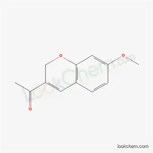 Molecular Structure of 57543-55-2 (3-Acetyl-7-methoxy-2H-1-benzopyran)