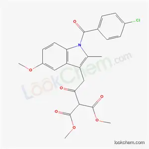 [[1-(p-클로로벤조일)-5-메톡시-2-메틸-1H-인돌-3-일]아세틸]말론산 디메틸 에스테르
