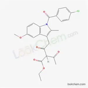 2-アセチル-4-[1-(p-クロロベンゾイル)-5-メトキシ-2-メチル-1H-インドール-3-イル]-3-オキソ酪酸エチル