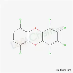 Molecular Structure of 58200-68-3 (1,2,3,4,6,9-hexachlorooxanthrene)