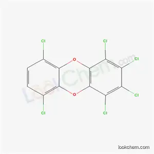 1,2,3,4,6,9-hexachlorooxanthrene