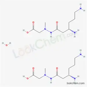 Molecular Structure of 58773-34-5 ((S)-3,6-Diaminohexanoic acid N'-(carboxymethyl)-N'-methyl hydrazide)