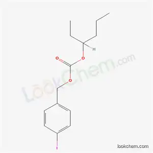 Molecular Structure of 60075-69-6 (Carbonic acid 1-ethylbutyl p-iodobenzyl ester)