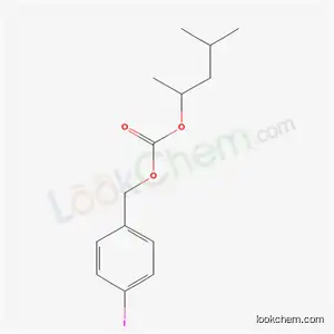 Molecular Structure of 60075-70-9 (4-iodobenzyl 4-methylpentan-2-yl carbonate)