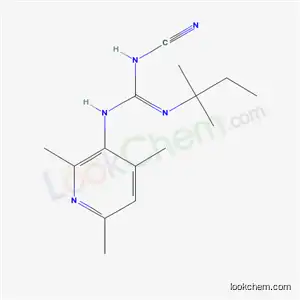 2-Cyano-1-(tert-pentyl)-3-(2,4,6-trimethyl-3-pyridyl)guanidine