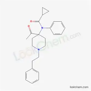 N-[4-acetyl-1-(2-phenylethyl)piperidin-4-yl]-N-phenylcyclopropanecarboxamide