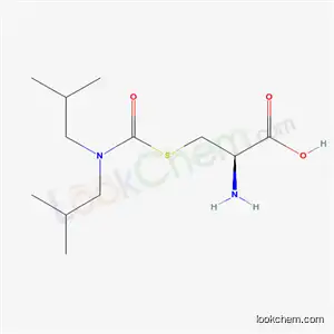 Molecular Structure of 61772-62-1 (S-[bis(2-methylpropyl)carbamoyl]-L-cysteine)