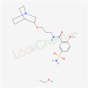 N-[3-(1-azabicyclo[2.2.2]octan-8-yloxy)propyl]-2-methoxy-5-sulfamoylbenzamide; ethanol