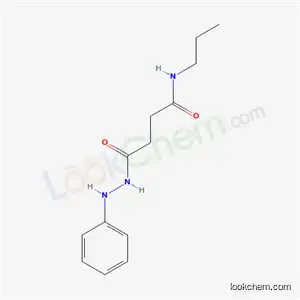 Molecular Structure of 62970-59-6 (4-oxo-4-(2-phenylhydrazinyl)-N-propylbutanamide)