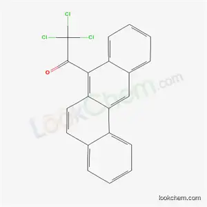 Molecular Structure of 63041-25-8 (2,2,2-trichloro-1-(tetraphen-7-yl)ethanone)