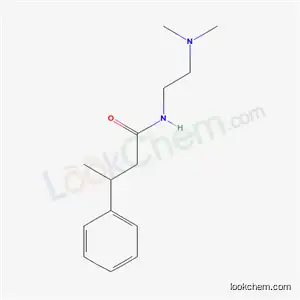 Molecular Structure of 63224-27-1 (N-[2-(Dimethylamino)ethyl]-3-phenylbutyramide)