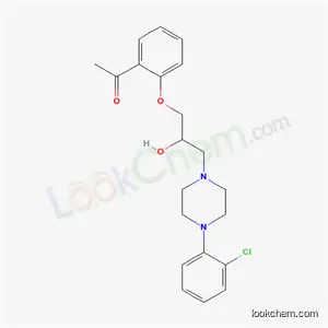 2′-[3-[4-(2-クロロフェニル)ピペラジノ]-2-ヒドロキシプロポキシ]アセトフェノン