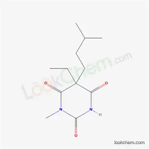 Molecular Structure of 6270-45-7 (5-Ethyl-5-isopentyl-1-methylbarbituric acid)