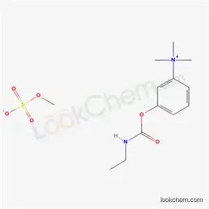Molecular Structure of 64051-20-3 (3-[(ethylcarbamoyl)oxy]-N,N,N-trimethylanilinium methyl sulfate)
