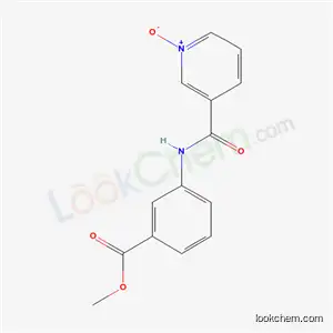 3-[[3-(Methyloxycarbonyl)phenyl]carbamoyl]pyridine 1-oxide