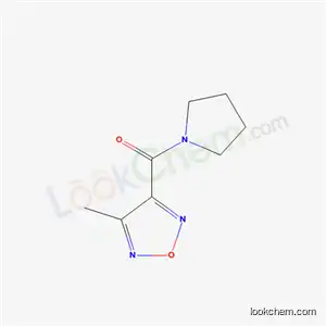 (4-methyl-1,2,5-oxadiazol-3-yl)(pyrrolidin-1-yl)methanone