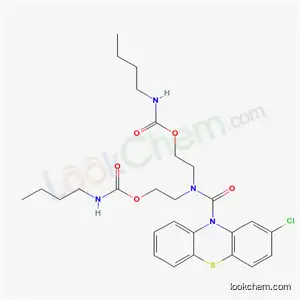 디 (부틸 카르 밤산) 2,2 '-[[(2- 클로로 -10H- 페 노티 아진 -10- 일) 카르 보닐] 이미 노] 비스 에틸 에스테르