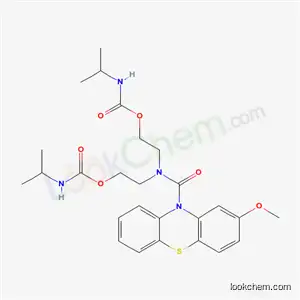 Bis(1-methylethylcarbamic acid)2,2'-(2-methoxy-10H-phenothiazin-10-ylcarbonylimino)diethyl ester