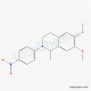 (1S)-1,2,3,4-テトラヒドロ-6,7-ジメトキシ-1-メチル-2-(4-ニトロフェニル)イソキノリン