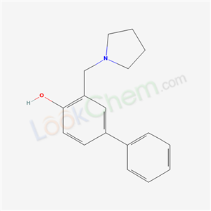 3-PYRROLIDINOMETHYL-4-HYDROXY-BIPHENYL