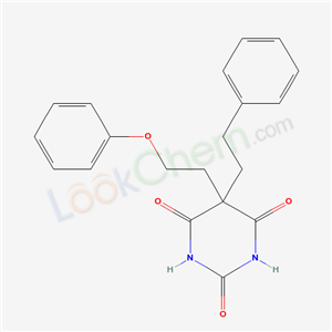 5-(2-phenoxyethyl)-5-(2-phenylethyl)pyrimidine-2,4,6(1H,3H,5H)-trione