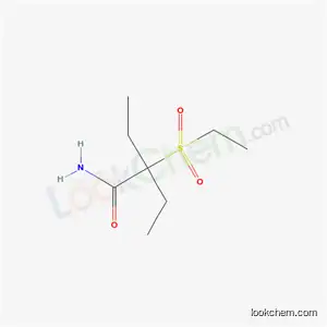Molecular Structure of 66859-57-2 (2-Ethyl-2-(ethylsulfonyl)butyramide)