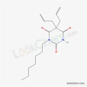 5,5-Diallyl-1-heptyl-2,4,6(1H,3H,5H)-pyrimidinetrione