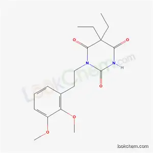 5,5-ジエチル-1-(2,3-ジメトキシフェネチル)バルビツル酸