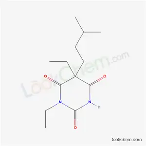 Molecular Structure of 66940-86-1 (1,5-Diethyl-5-isopentyl-2,4,6(1H,3H,5H)-pyrimidinetrione)