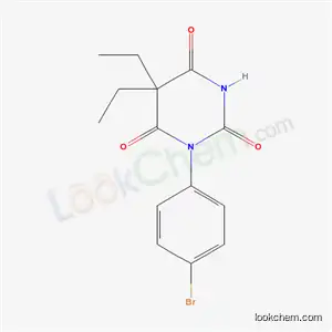 1-(p-Bromophenyl)-5,5-diethyl-2,4,6(1H,3H,5H)-pyrimidinetrione
