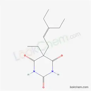 Molecular Structure of 66968-33-0 (5-Ethyl-5-(3-ethyl-2-pentenyl)barbituric acid)