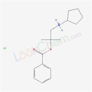 Benzoic acid,[2-(cyclopentylamino)-1,1-dimethyl]ethyl ester, hydrochloride cas  67032-24-0