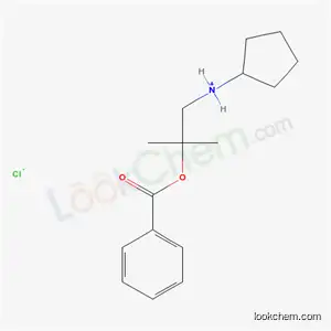Molecular Structure of 67032-24-0 (1-(cyclopentylamino)-2-methylpropan-2-yl benzoate)