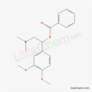1-(3,4-디메톡시페닐)-2-(디메틸아미노)에틸=벤조에이트