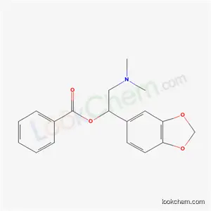 2-(디메틸아미노)-1-(3,4-메틸렌디옥시페닐)에틸=벤조에이트