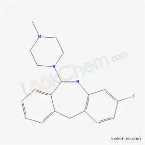 Molecular Structure of 67121-76-0 (Fluperlapine)