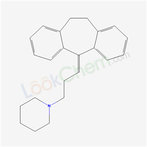 10,11-Dihydro-5-(3-piperidinopropylidene)-5H-dibenzo[a,d]cycloheptene