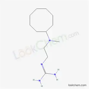 Molecular Structure of 67227-03-6 (2-{2-[cyclooctyl(methyl)amino]ethyl}guanidine)